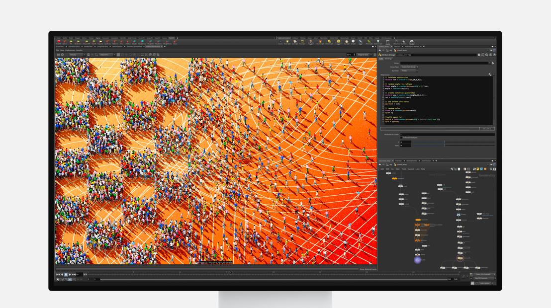 Pro Display XDR 屏幕展示動(dòng)畫任務(wù)