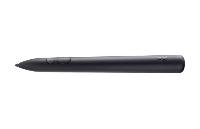 Logitech Muse 觸控筆，展示精準(zhǔn)度出色的筆尖。